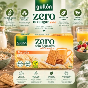 GULLÓN® Zero Tostada Biscuits 350gr