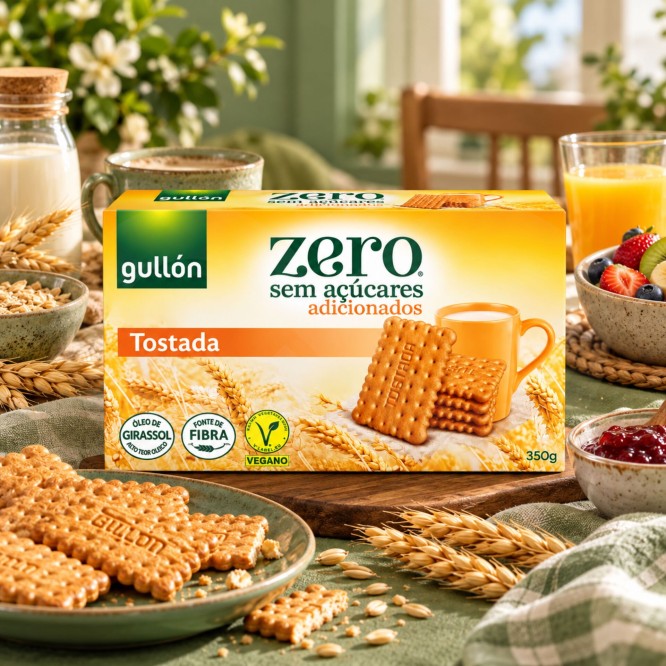 GULLÓN® Zero Tostada Biscuits 350gr
