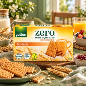 GULLÓN® Zero Tostada Biscuits 350gr