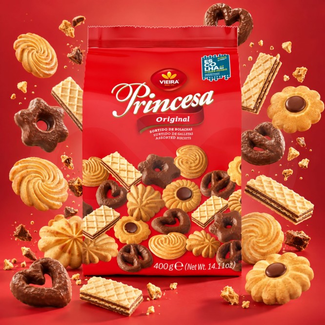 VIEIRAŽ Princesa Original Biscuits 400gr