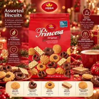 VIEIRAŽ Princesa Original Biscuits 400gr