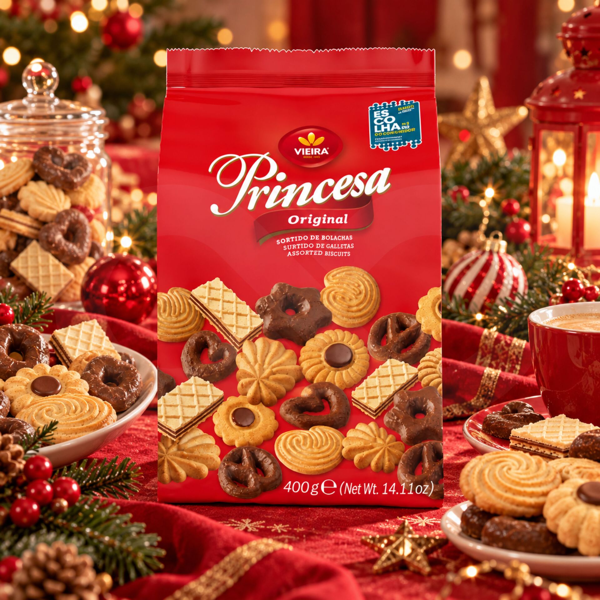 VIEIRAŽ Princesa Original Biscuits 400gr