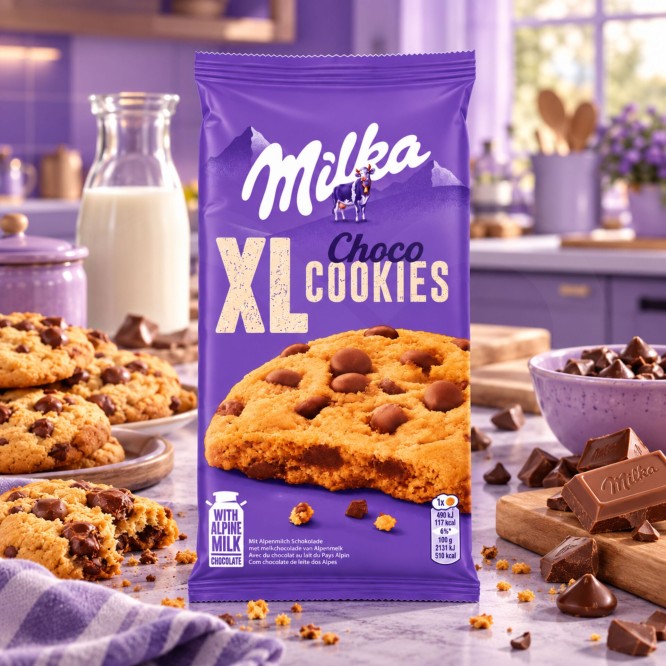 MILKA® Choco Cookies XL 184gr