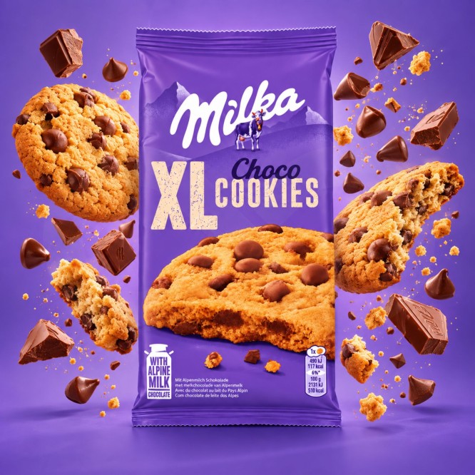 MILKA® Choco Cookies XL 184gr