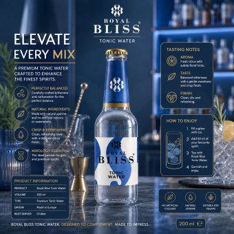 ROYAL BLISS� Eau Tonique 200ml