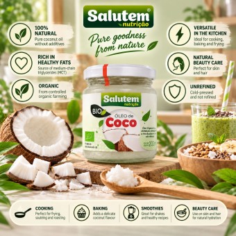 SALUTEM® Bio-Kokosöl 200ml