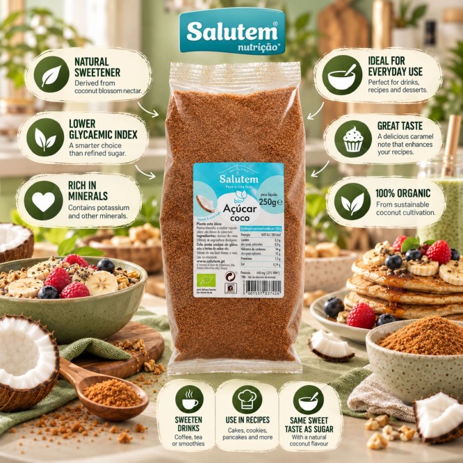 SALUTEM® Coconut Sugar 250gr