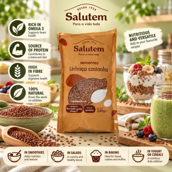 SALUTEM® Semillas de Lino Marrón 250g