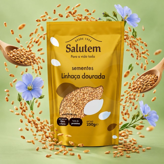 SALUTEM® Golden Flaxseeds 250g