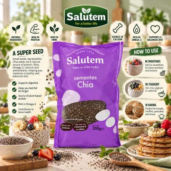 SALUTEM® Semillas de Chía 200g