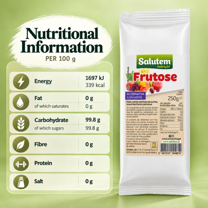 SALUTEM® Frutose 250gr