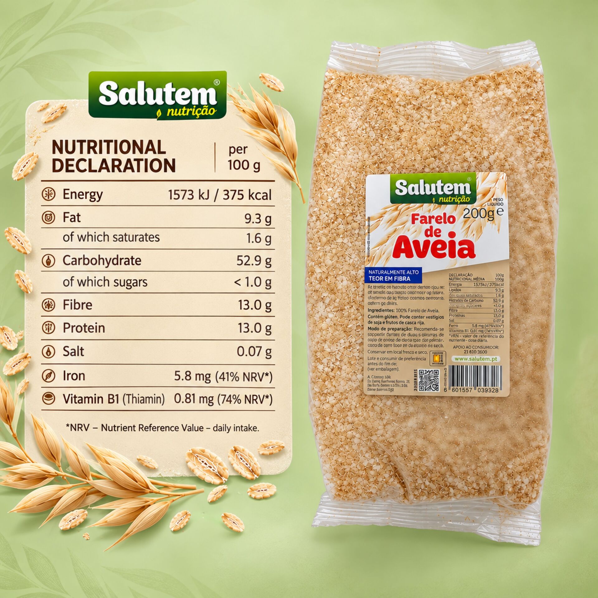 SALUTEM® Son d’Avoine 200g