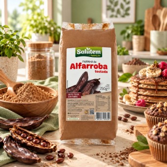 SALUTEM® Harina de Algarroba Tostada 250gr