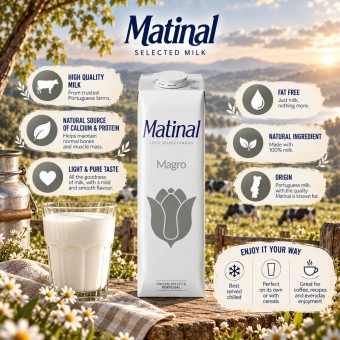 MATINAL® Mleko Odtluszczone 1L