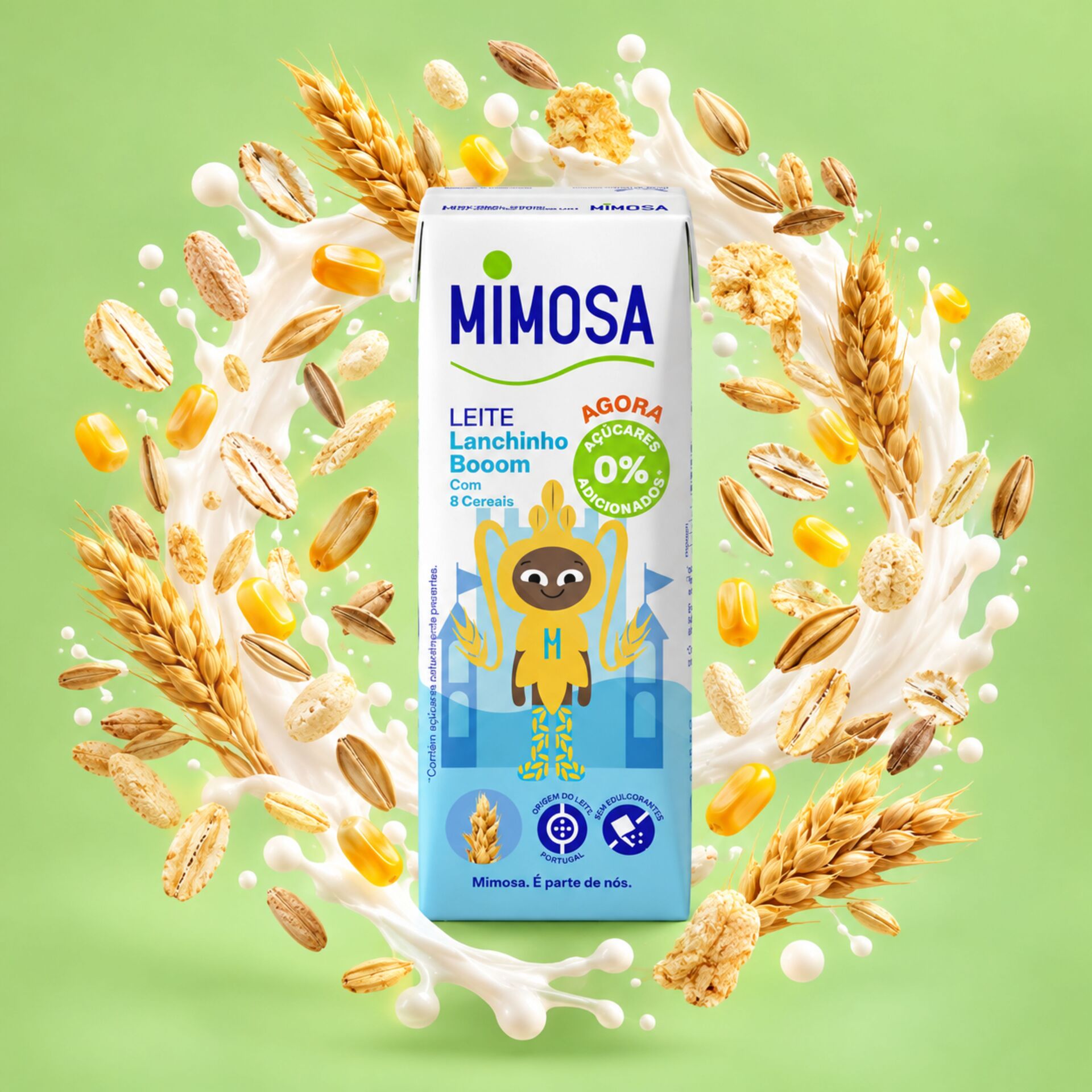 MIMOSA® Lanchinho Booom aux 8 Céréales 200ml
