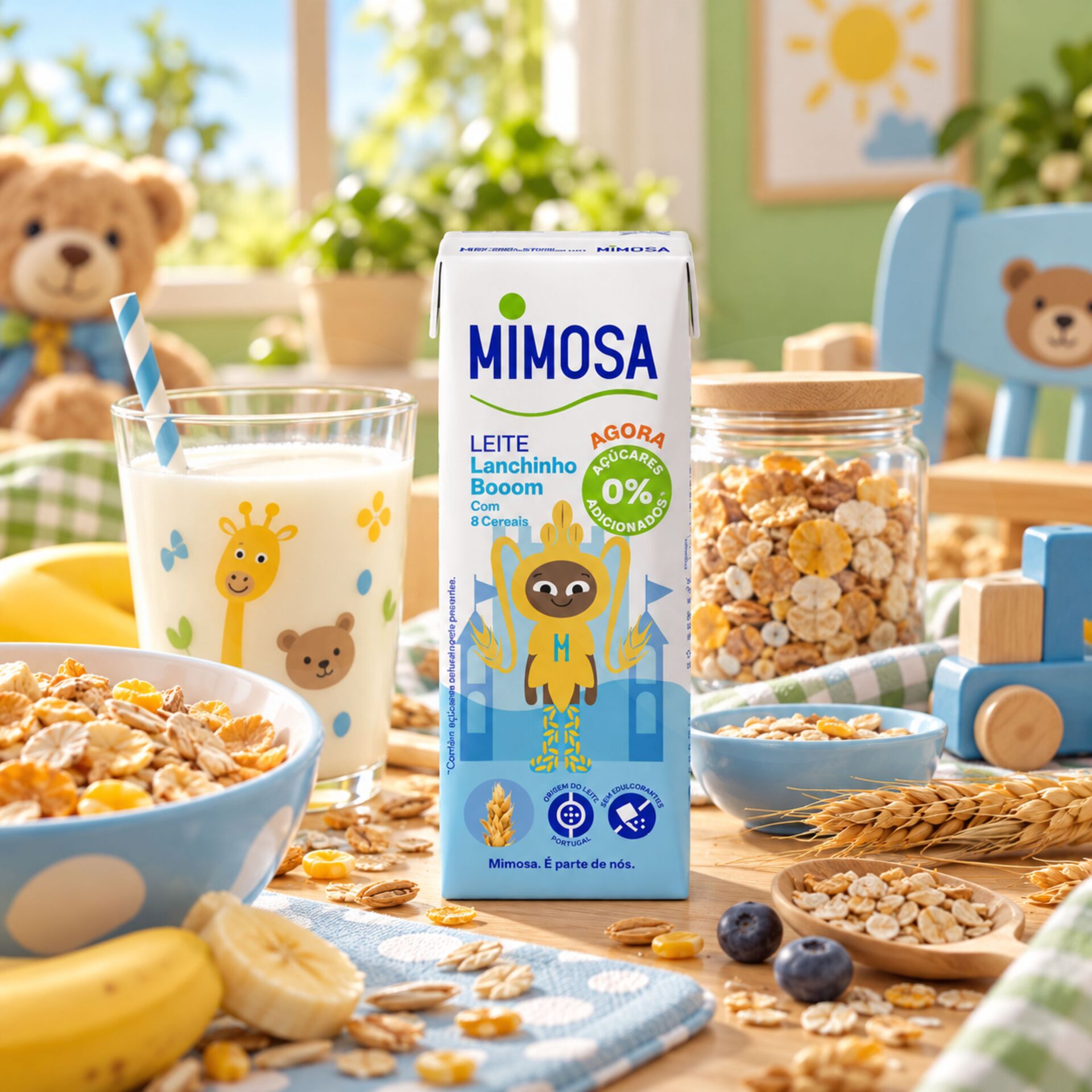 MIMOSA® Lanchinho Booom aux 8 Céréales 200ml