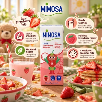 MIMOSA� Lanchinho Booom z Truskawka 200ml