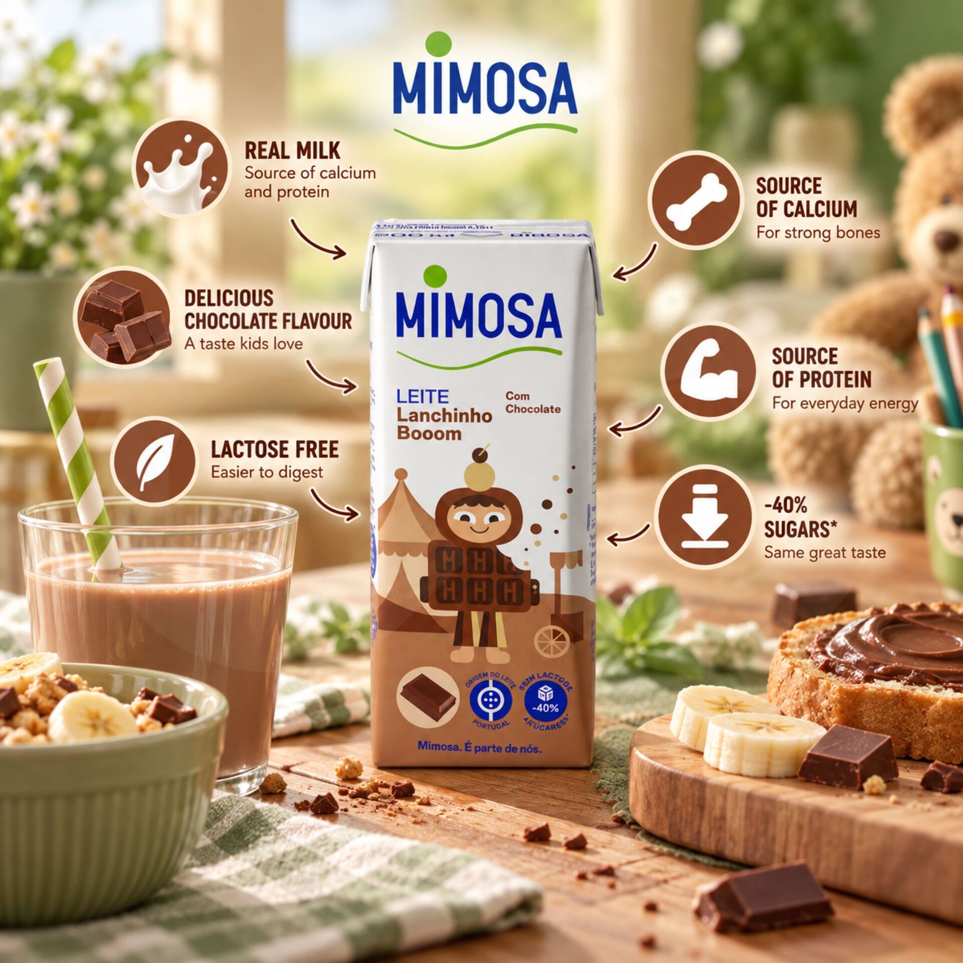 MIMOSAŽ Lanchinho Booom met Chocolade 200ml