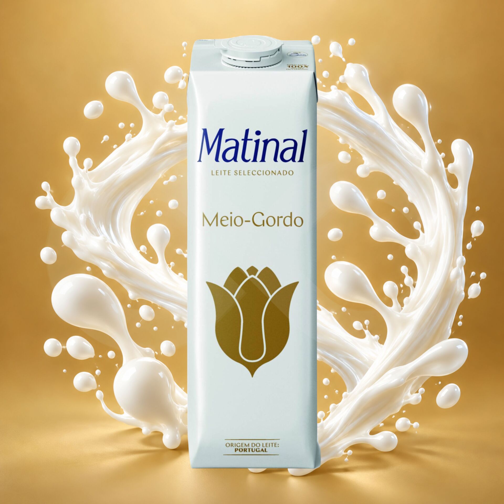 MATINAL® Lait Demi-Écrémé 1L