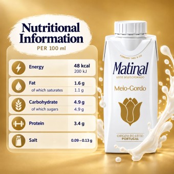 MATINAL® Mleko Póltluste 200ml