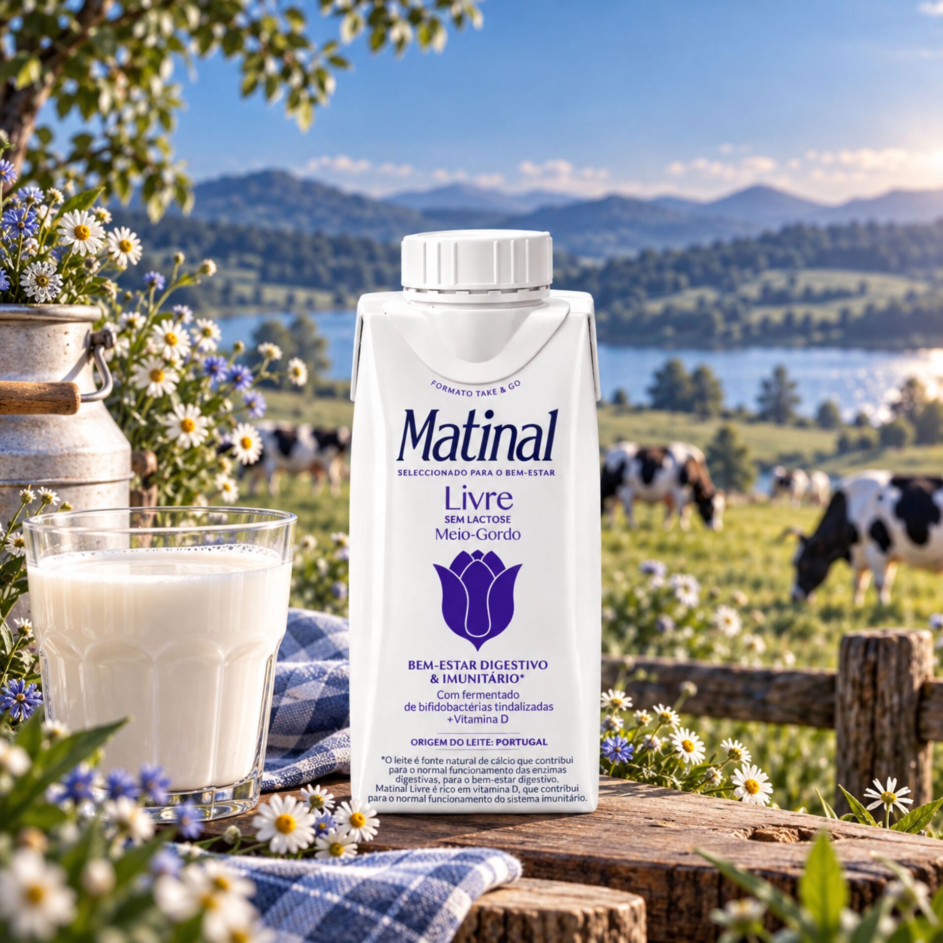 MATINAL® Livre Leche Semidesnatada Sin Lactosa 200ml