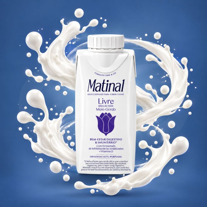 MATINAL® Livre Leche Semidesnatada Sin Lactosa 200ml