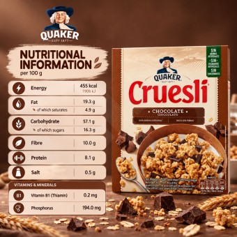 QUAKER® Cruesli Chocolat 375g