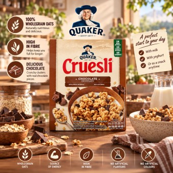 QUAKER® Cruesli Chocolat 375g