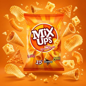 MIX UPS� Favourites Cheese Flavour 125g