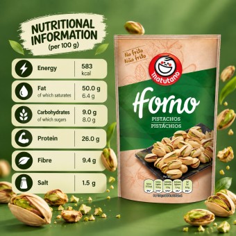 MATUTANO® Ofengeröstete Pistazien 70g