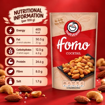 MATUTANO® Mieszanka Orzechów Prazonych w Piekarniku 95g