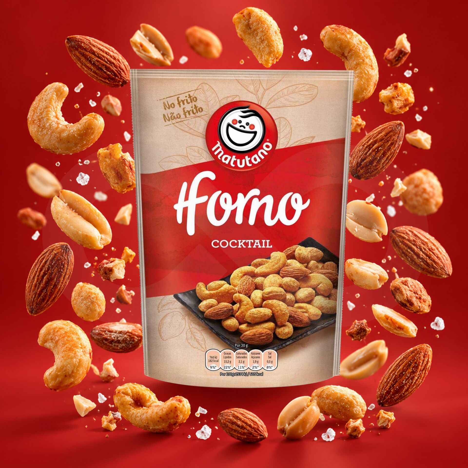 MATUTANO® Mieszanka Orzechów Prazonych w Piekarniku 95g