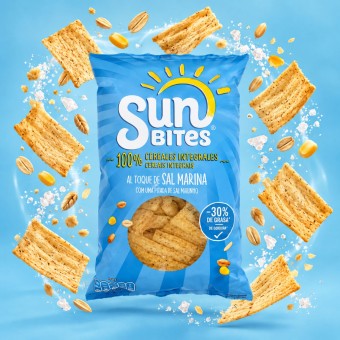 SUNBITES� 100% Whole Grains Sea Salt 95g