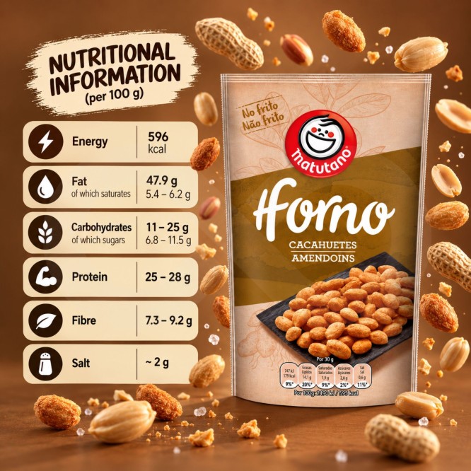 MATUTANO® Forno Amendoins 120g