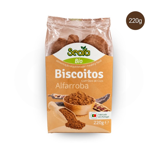 SEARA® Bio Biscuits à la Caroube 220g