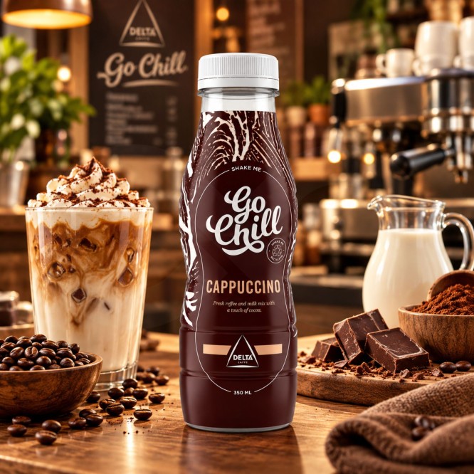 GO CHILL� Ice Coffee Cappucino 350ml