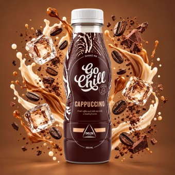 GO CHILL� Ice Coffee Cappucino 350ml