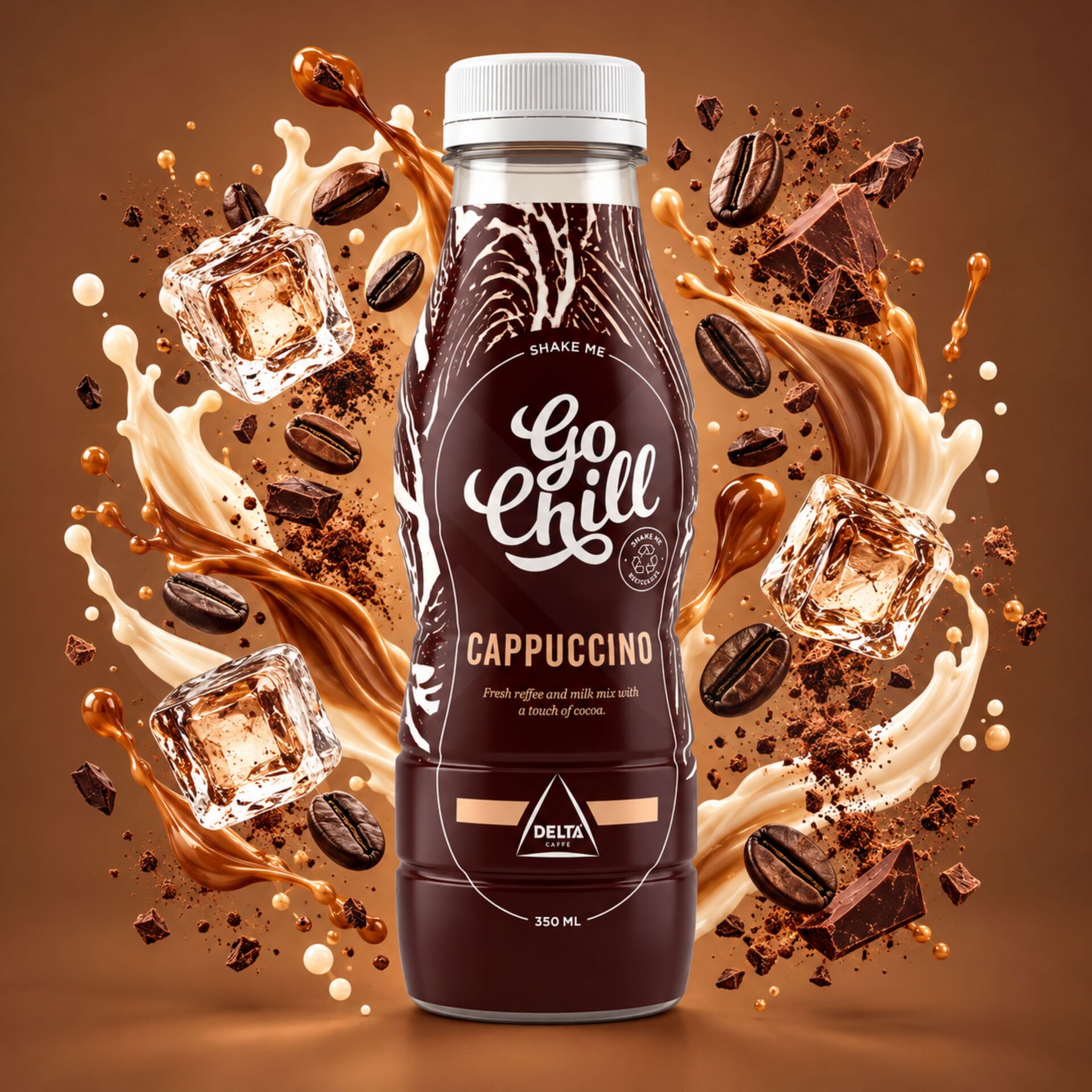 GO CHILL® Ice Coffee Cappucino 350ml