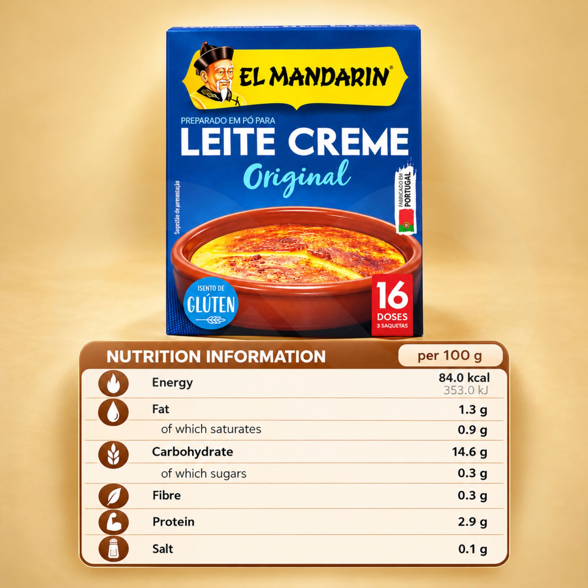 EL MANDARIN® Original Custard Dessert 69g