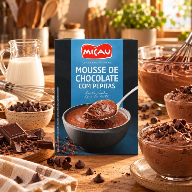 MICAU® Chocolate Mousse with Chocolate Chips 145g