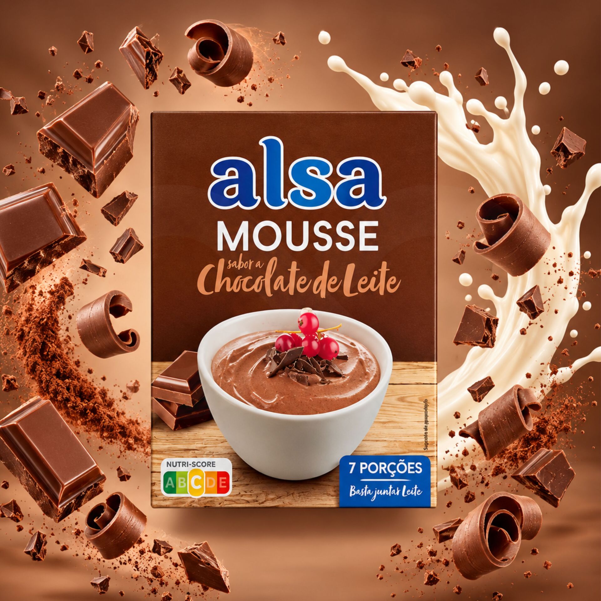 ALSAŽ Milk Chocolate Mousse 132g