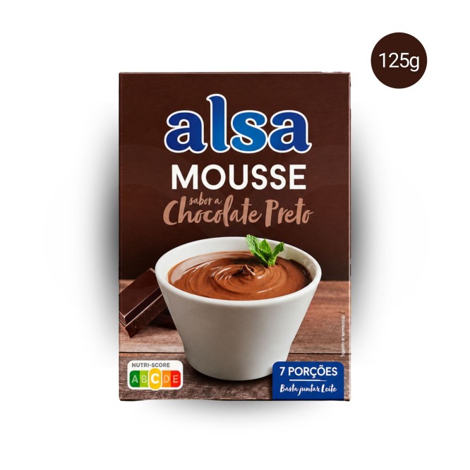 ALSAŽ Dark Chocolate Mousse 125g