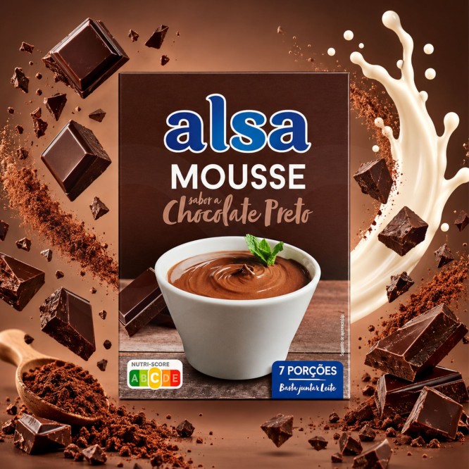 ALSAŽ Dark Chocolate Mousse 125g