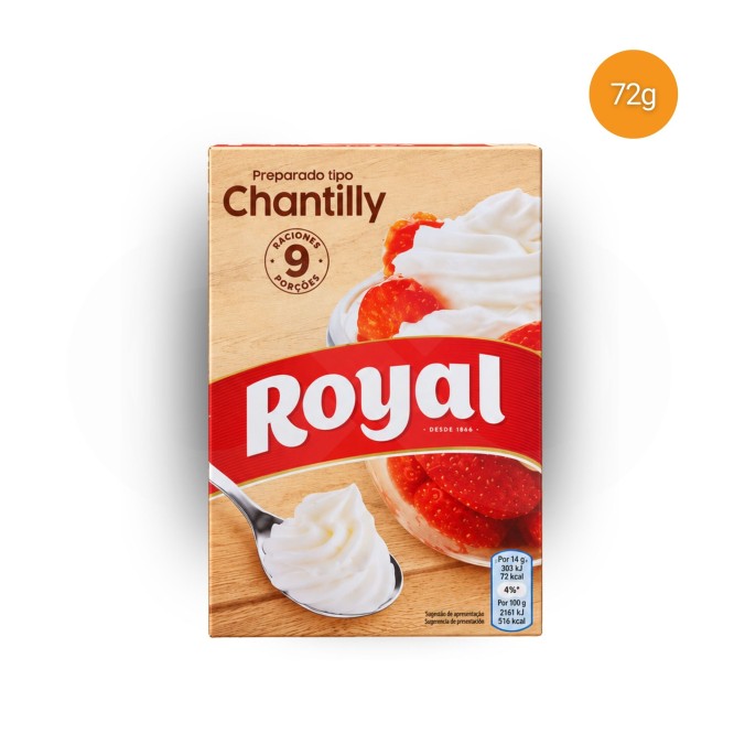 ROYAL® Zubereitung für Schlagsahne 72g