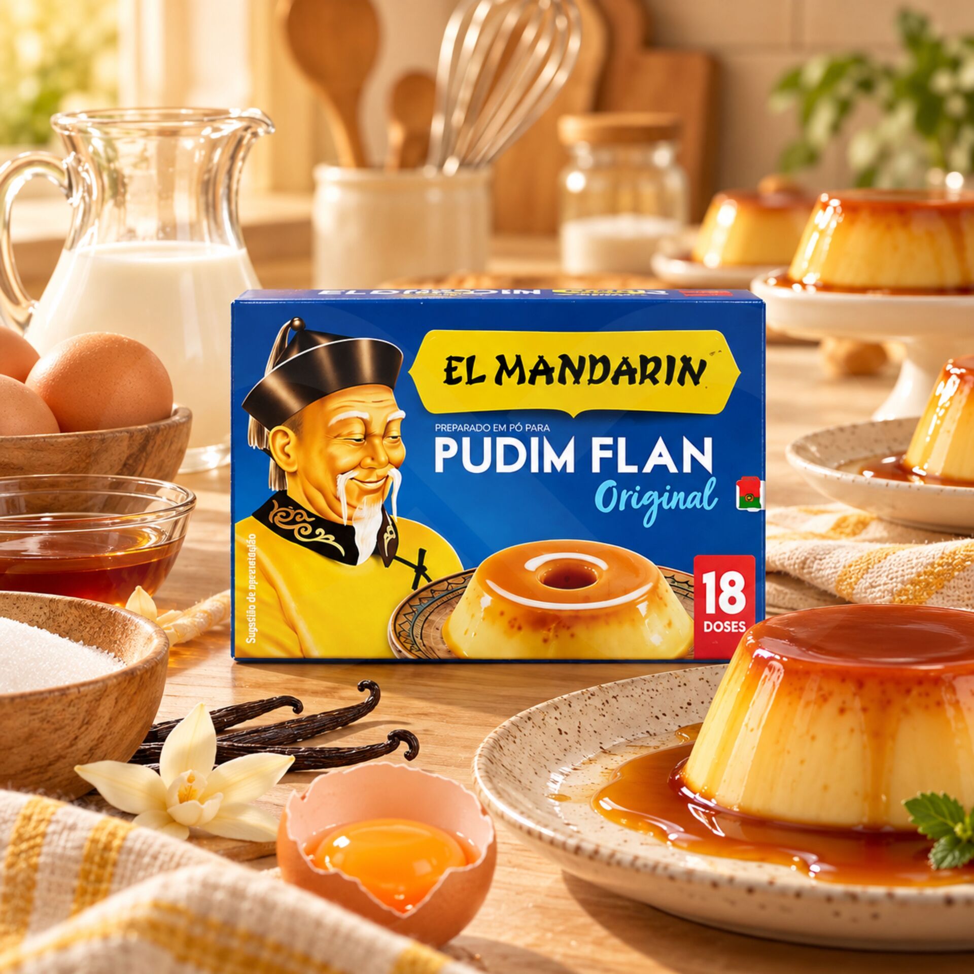EL MANDARIN® Préparation pour Flan Original 14,4g