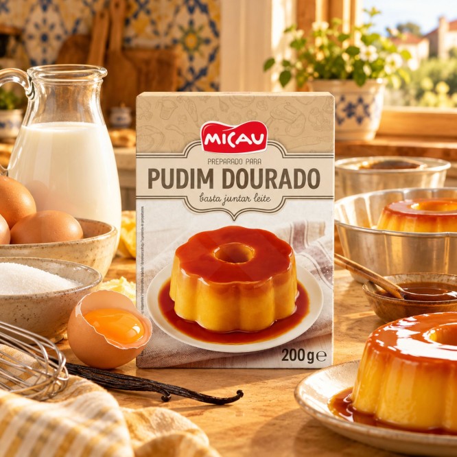 MICAU® Golden Pudding Mix 200g