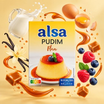 ALSA® Flan de Vainilla 110g ALSA® Flan de Vainilla 110g