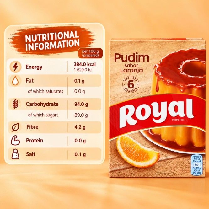ROYAL® Budyn o Smaku Pomaranczowym 200g