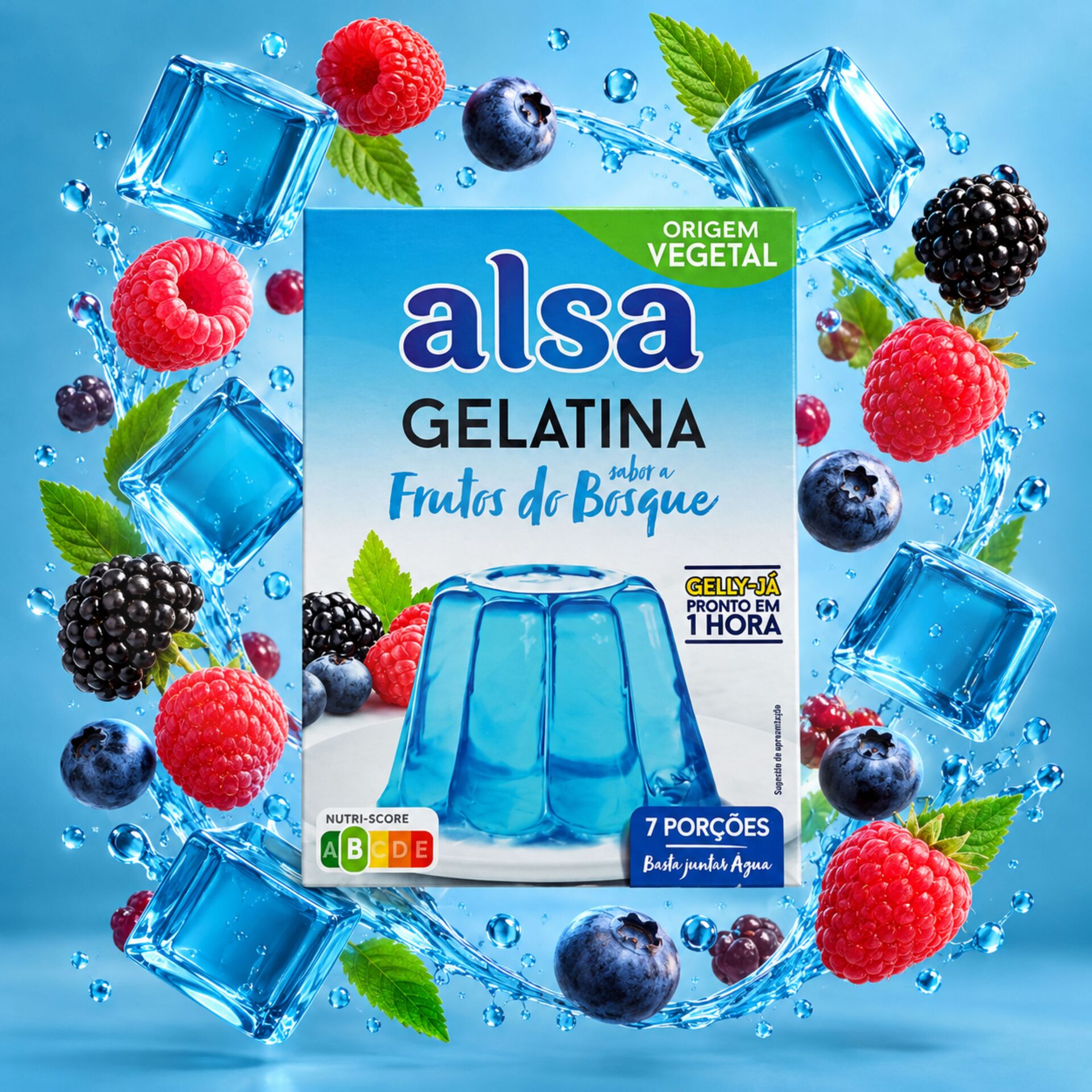 ALSA® Waldfrucht-Götterspeise 105g