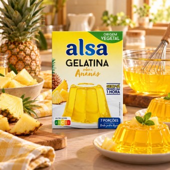 ALSAź Galaretka Ananasowa 105g